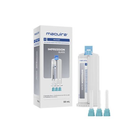 Impression Glass - Silicona de Adición Transparente para Guias