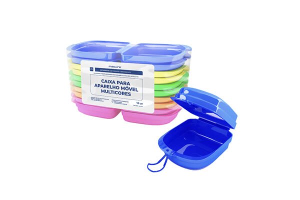 Caja aromatizada para guardar aparatos dentales móviles - Imagen 1