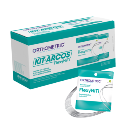 Kit de Arcos FlexyNiTi (Paquete de 100)