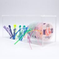 Organizador Acrílico para Ligaduras y Cadenillas