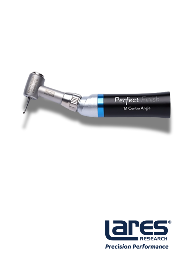 Contra ángulo 1:1 Perfect Finish con cabezal de cierre por botón, compatible con motor ValueTorque - Imagen 1