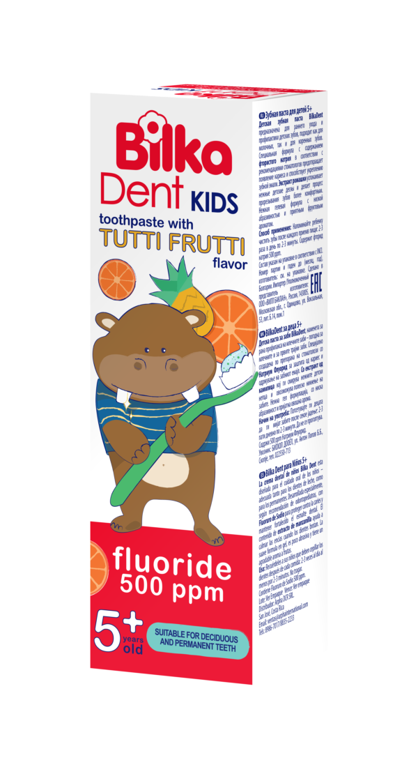 Crema Dental De Infantil Tutti Frutti 5+, Con Flúor, 50 ml - Imagen 1